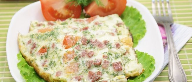 Вкусный омлет