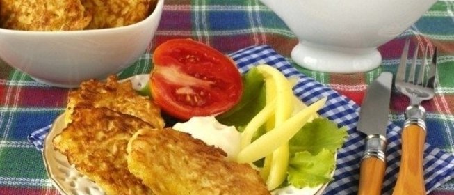 Капустные оладьи