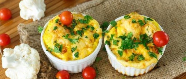 Омлет, запеченный в духовке