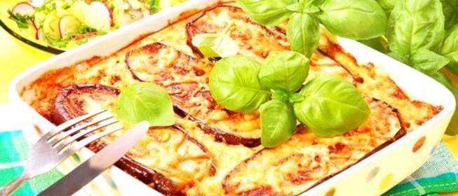 Быстрая мусака с пармезаном