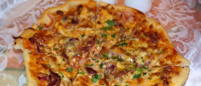 Пицца с индейкой