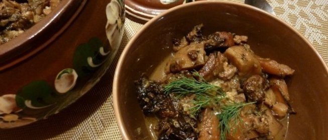 Рагу из баранины с картошкой