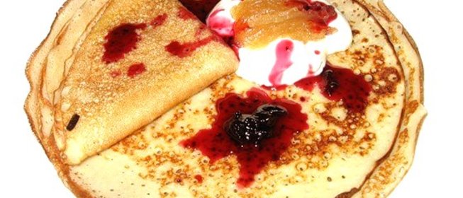 Французкие блинчики с конфитюром