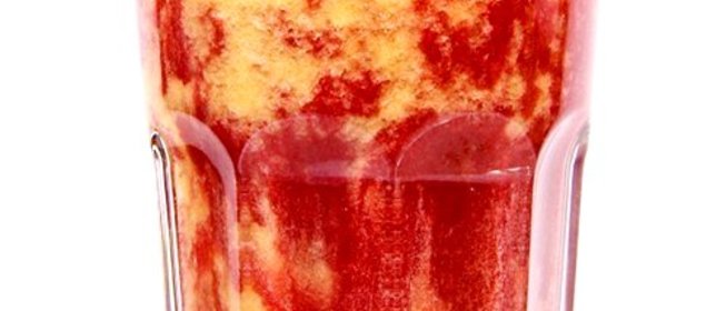 Красный коктейль