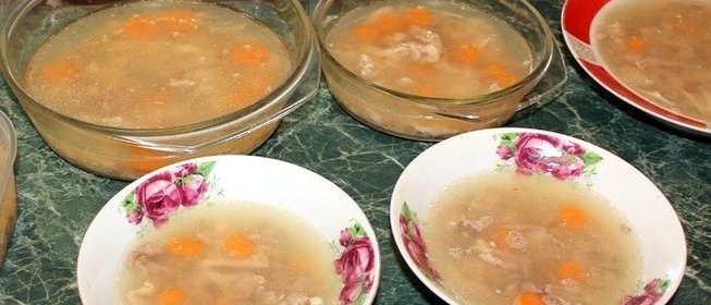 Холодец из индейки без желатина