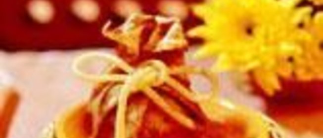 Коричные блинчики с мороженым