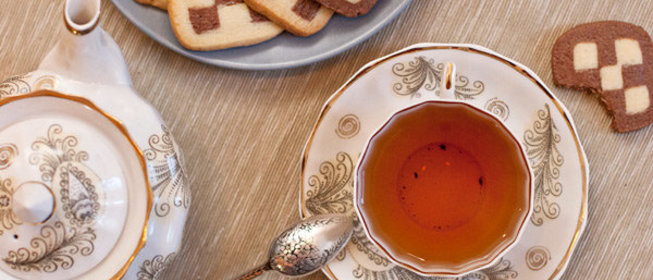 Checkerboard cookies (Шахматное печенье)