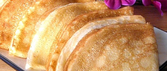 Заварное тесто для блинов