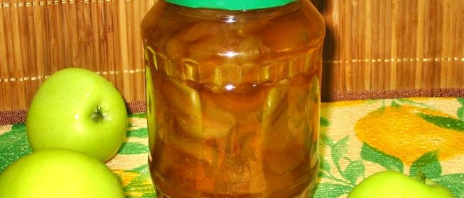 Прозрачное яблочное варенье