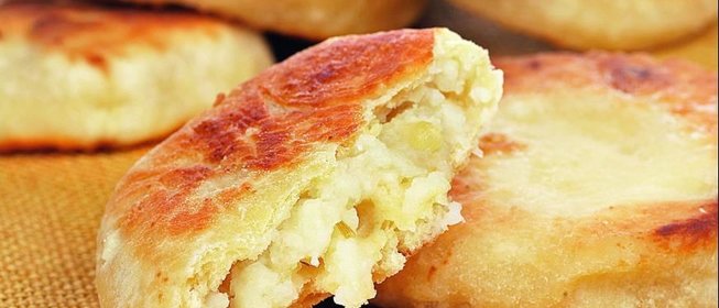 Оладьи на кефире с картофелем