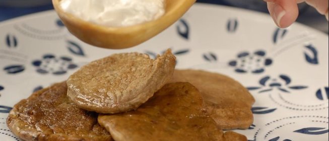 Печеночные оладьи