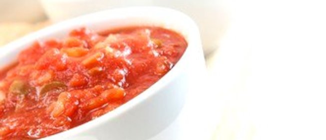 Сальса из жареных на гриле овощей