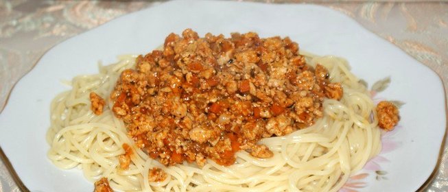 Мясной соус к пасте