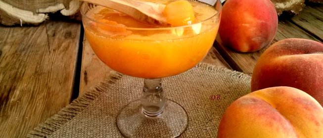 Варенье из персиков густое