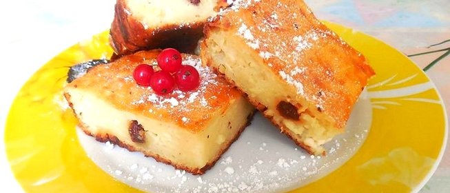 Запеканка с творогом