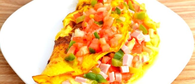 Омлет по-мексикански
