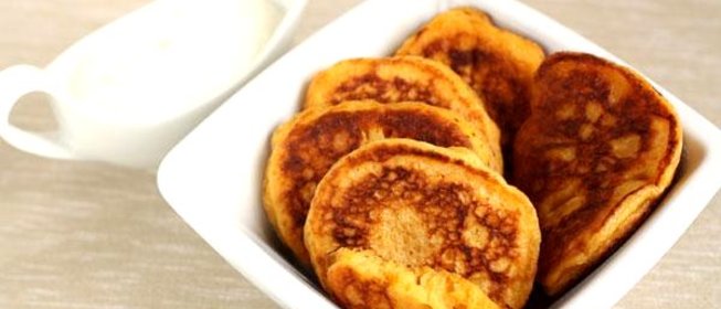 Морковные оладьи