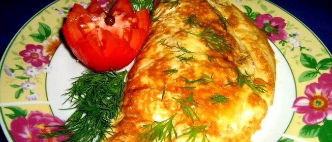 Омлет с начинкой