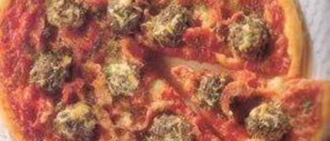 Пицца с мясными шариками