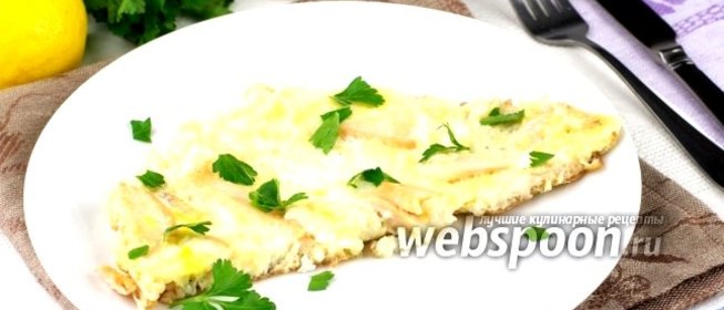 Омлет с курицей