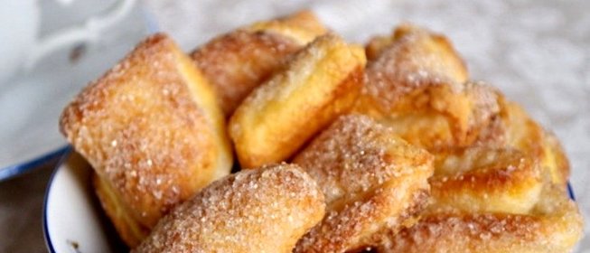 Творожное печенье без яиц