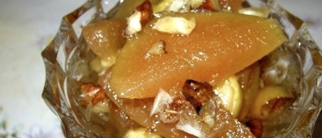 Айвовое варенье с лимоном