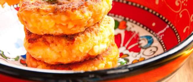 Сырники с морковью, кумином и кориандром