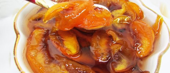 Варенье из нектаринов с лимоном