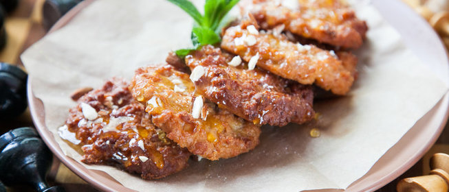 Овсяно-творожное печенье