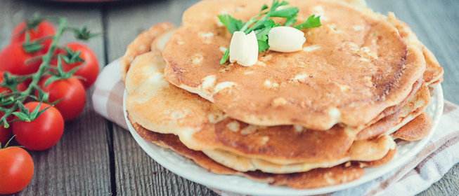 Блинчики с припеком