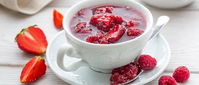 Варенье из клубники с малиной