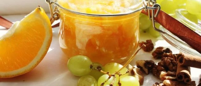 Варенье из персиков с апельсином