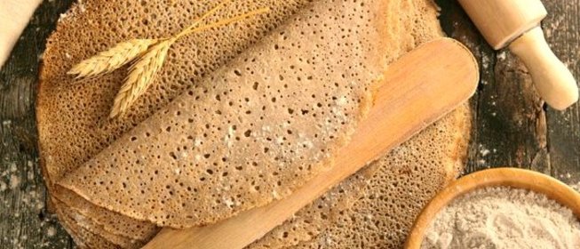 Блины гречневые постные