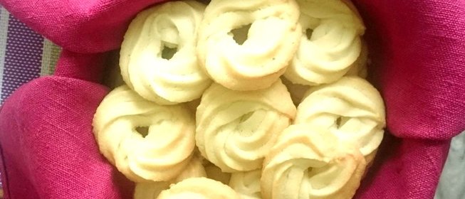 Датское печенье с ванилином