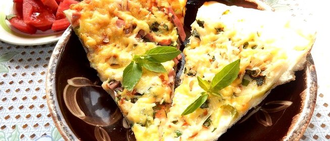 Пицца с двумя начинками