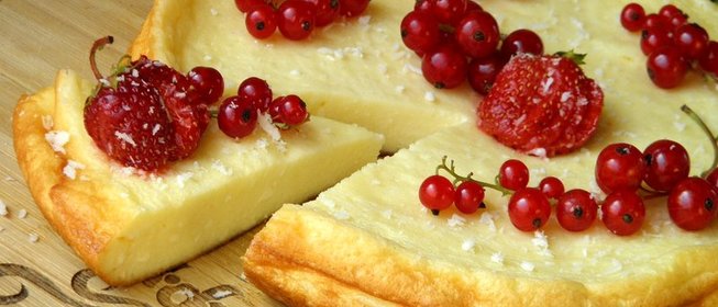 Творожная запеканка без манки