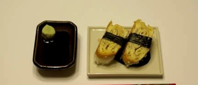 Суши с омлетом