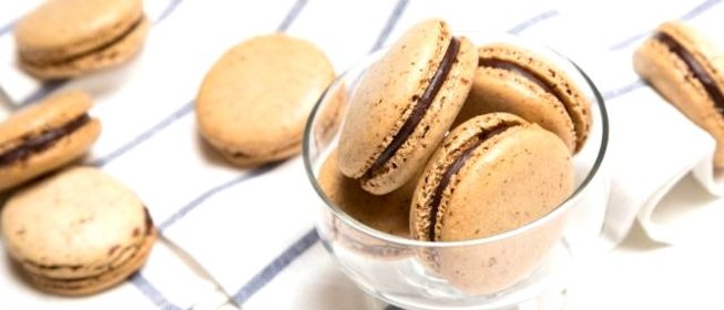 Кофейные макаруны