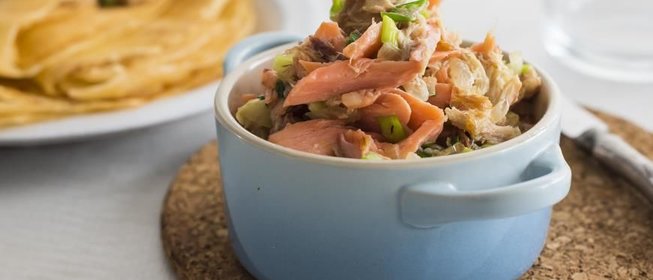 Начинка для блинчиков с рыбой