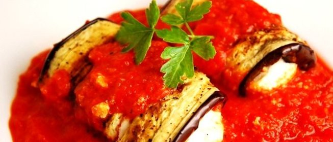 Баклажаны фаршированные сыром