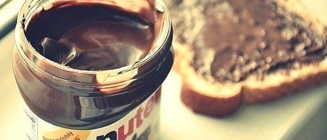 Блинный торт с нутеллой