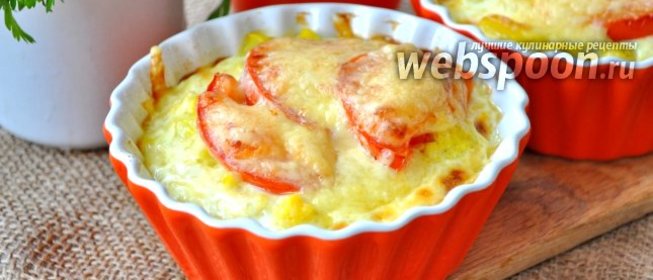 Запеканка с цветной капустой для завтрака