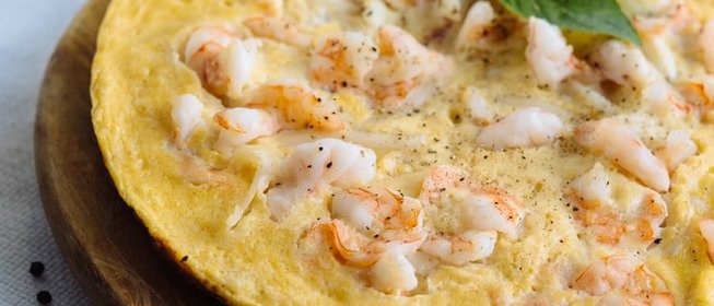 Пицца с морепродуктами по-корейски