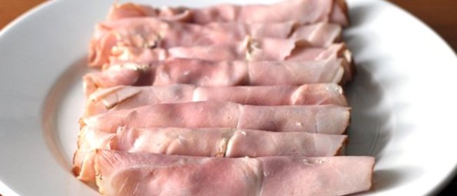 Трубочки из ветчины с сыром