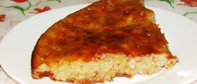 Яблочная запеканка