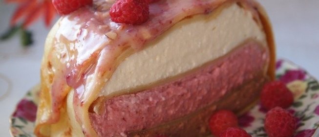 Блинно-творожный террин