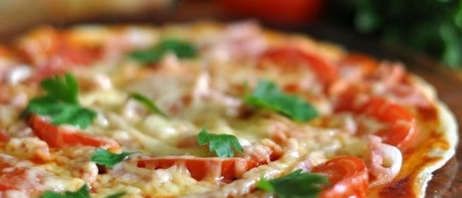 Пицца без дрожжей