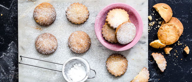 Вкусное песочное печенье