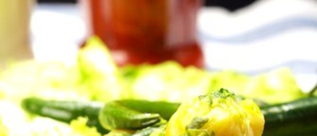 Бланшированная брюссельская капуста