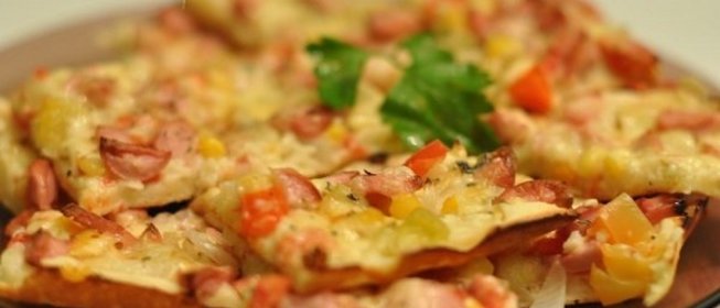 Быстрая пицца на кефире